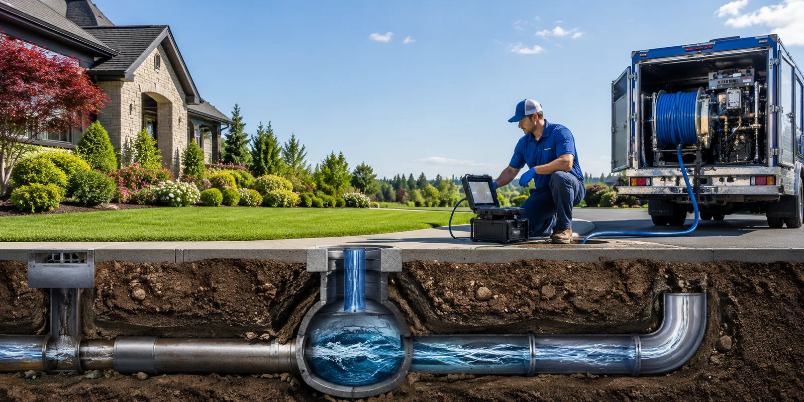 Drainage restoration information for Lovettsville, VA